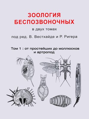 cover image of Зоология беспозвоночных. Том 1. От простейших до моллюсков и артропод